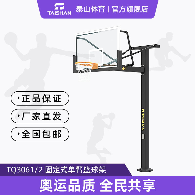 固定式单臂篮球架TQ3061 (2)